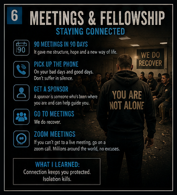 Page 7: 6 · Meetings & Fellowship — Staying Connected