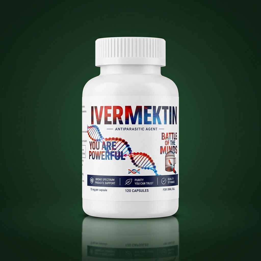 Ivermektin — Antiparasitic Agent · 120 Capsules