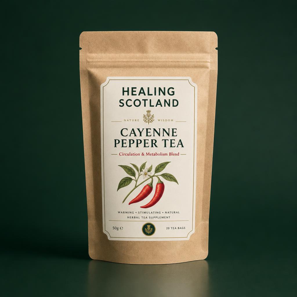 Cayenne Pepper Tea — Circulation & Metabolism Blend