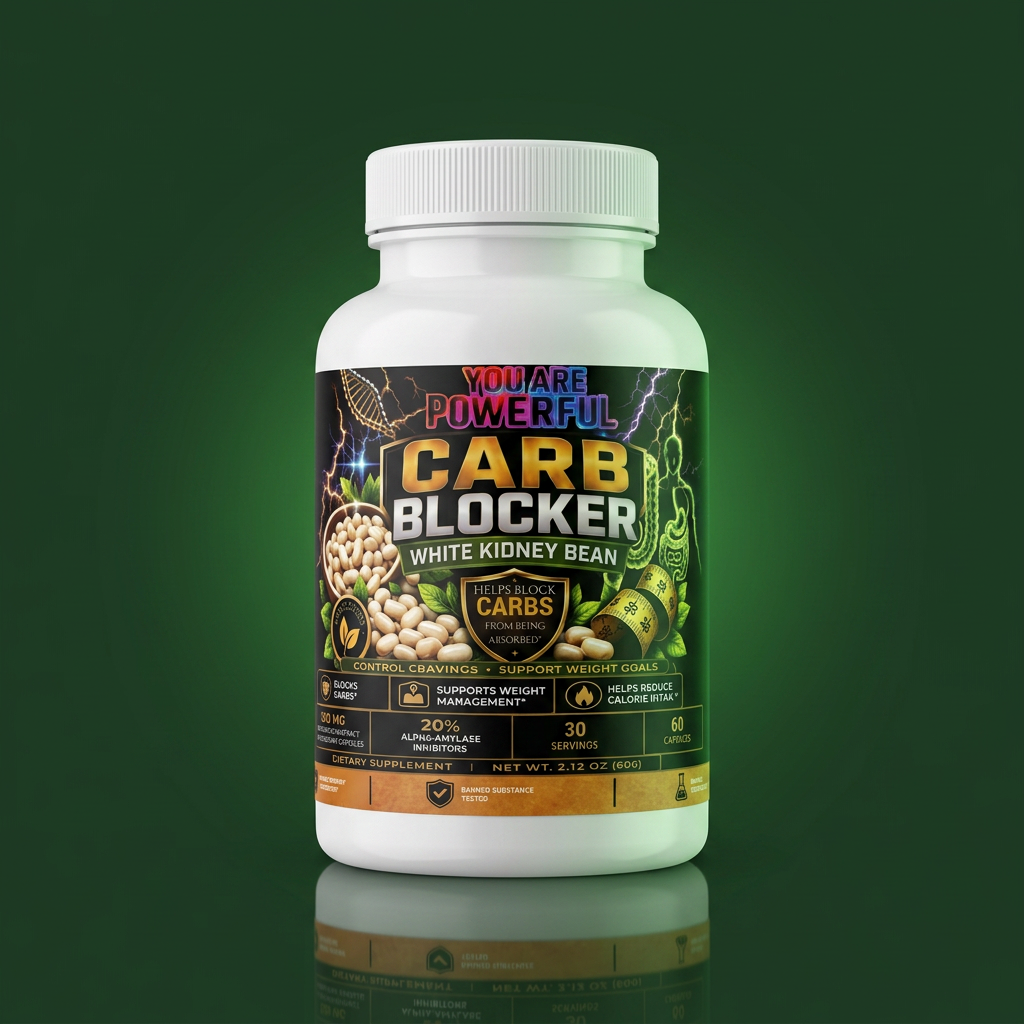Carb Blocker — White Kidney Bean · 60 Capsules