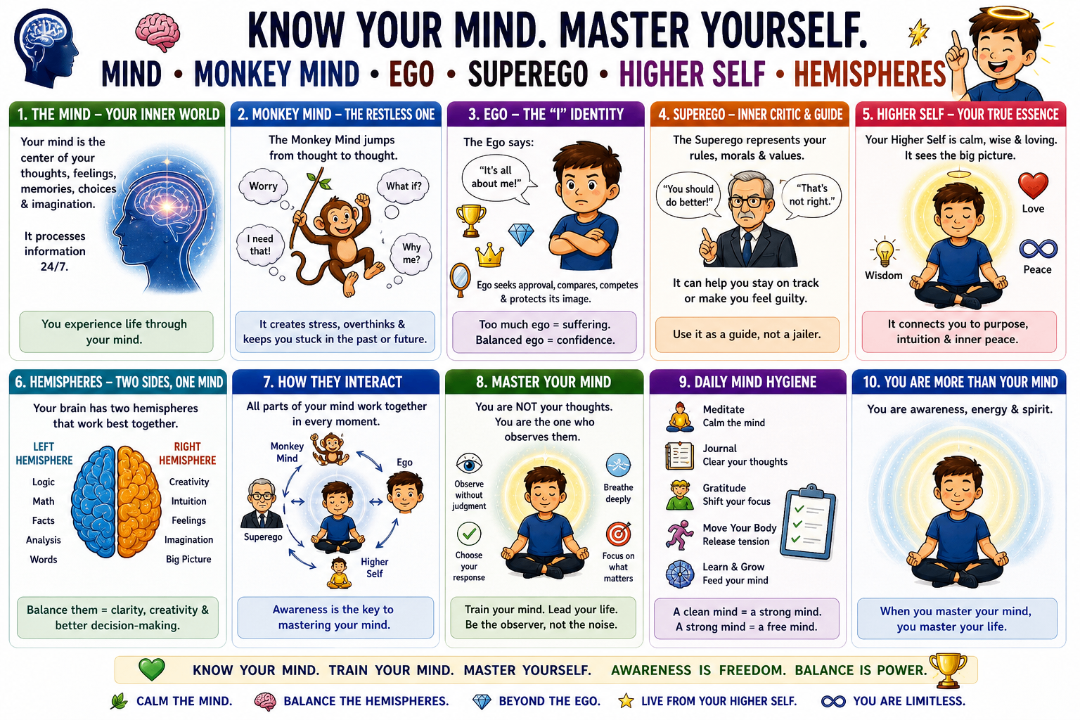 Page 3: Know Your Mind. Master Yourself