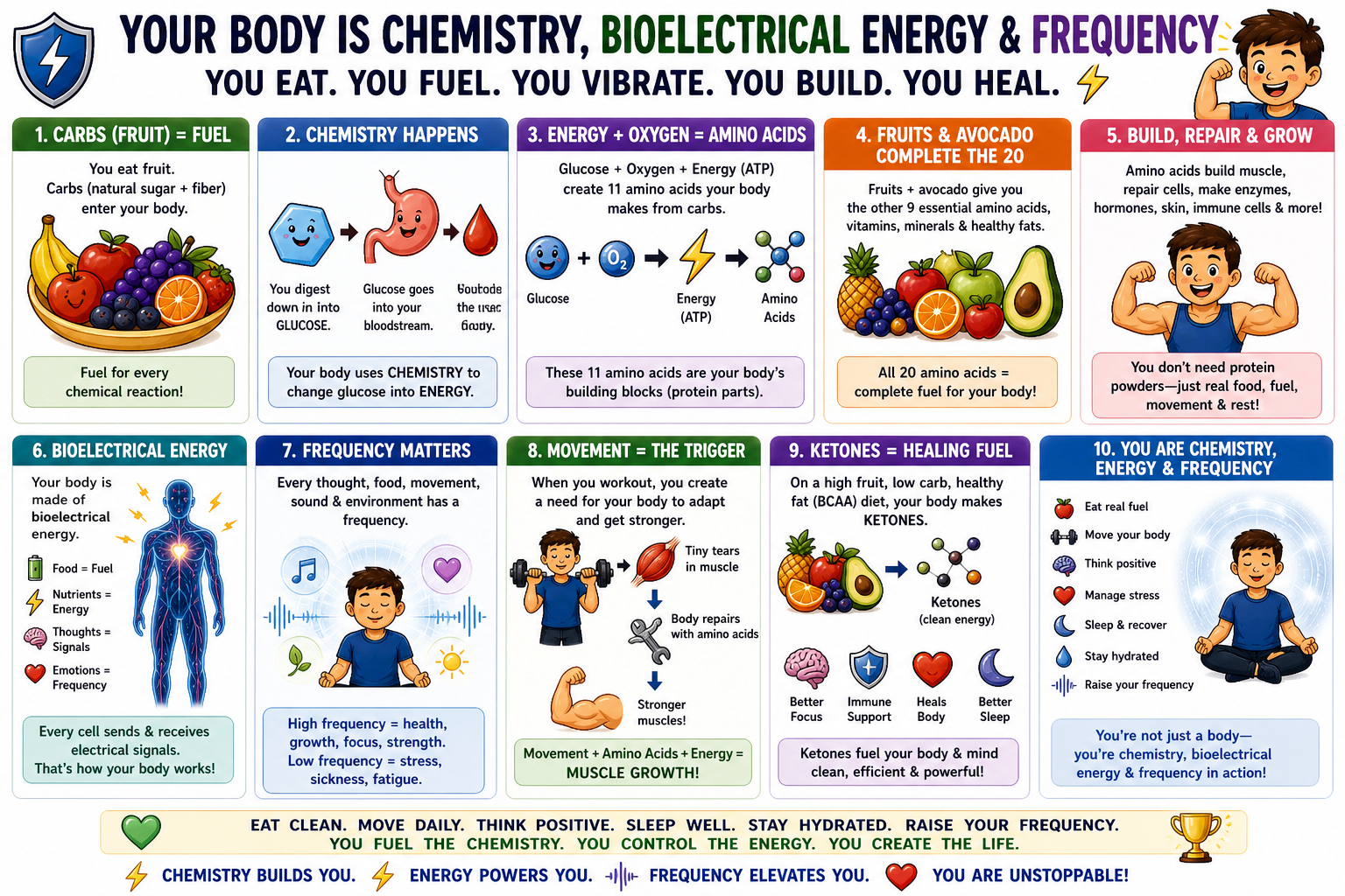 Page 8: Chemistry, Bioelectrical Energy & Frequency