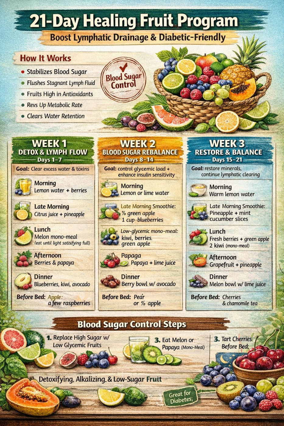 21-Day Healing Fruit Program